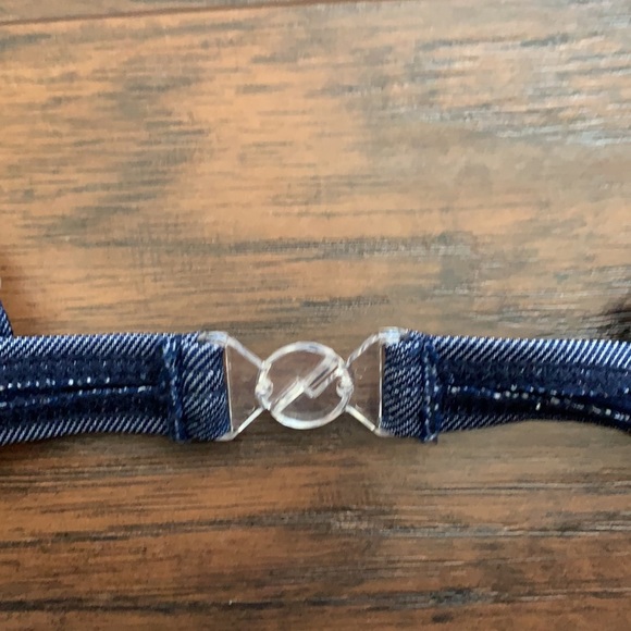 Stretchy jean bikini set - Picture 3 of 3